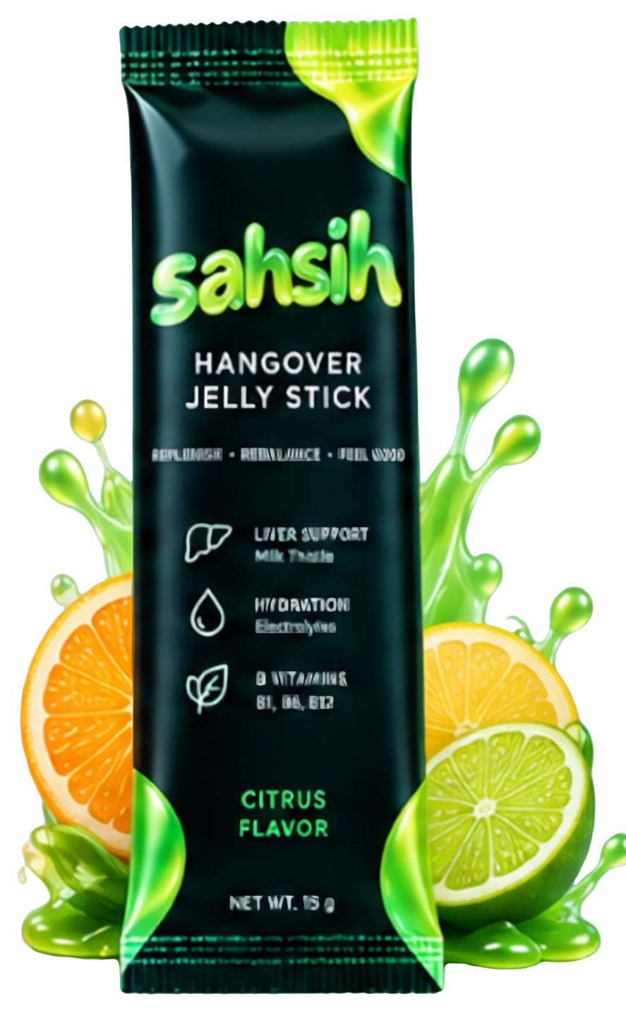 Citrus jelly stick